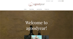 Desktop Screenshot of agoodyearwine.com